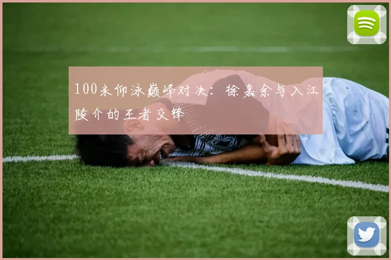100米仰泳巅峰对决：徐嘉余与入江陵介的王者交锋